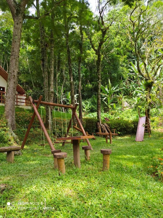 Sitio Recanto Da Paz Chales - Casa E Chale Para Temporada Sao Pedro da Serra  Bagian luar foto