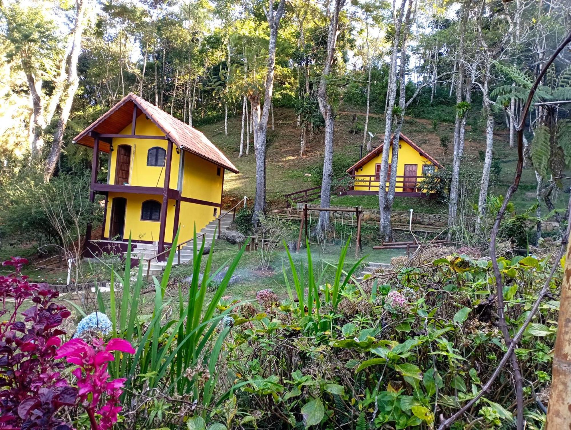 Sitio Recanto Da Paz Chales - Casa E Chale Para Temporada Sao Pedro da Serra  Ruang foto
