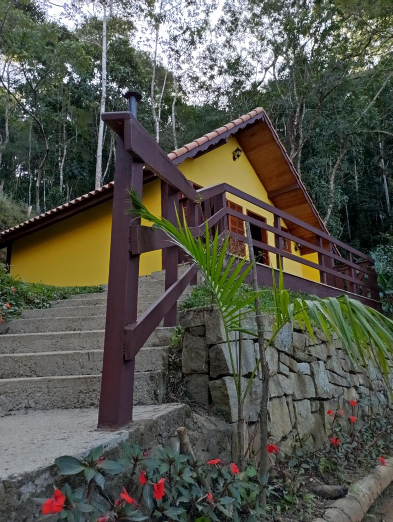 Sitio Recanto Da Paz Chales - Casa E Chale Para Temporada Sao Pedro da Serra  Ruang foto