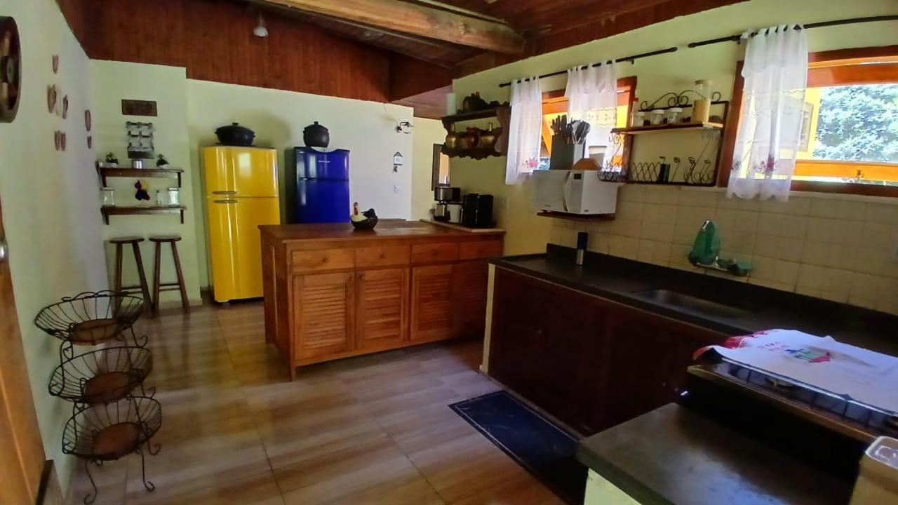 Sitio Recanto Da Paz Chales - Casa E Chale Para Temporada Sao Pedro da Serra  Ruang foto
