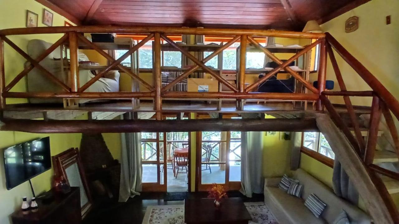 Sitio Recanto Da Paz Chales - Casa E Chale Para Temporada Sao Pedro da Serra  Ruang foto