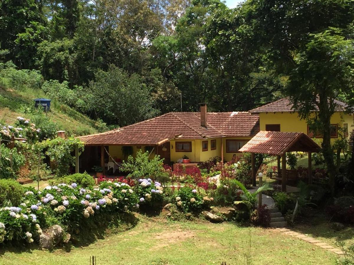 Sitio Recanto Da Paz Chales - Casa E Chale Para Temporada Sao Pedro da Serra  Bagian luar foto